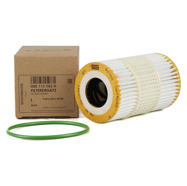 06E115562H Oil Filter Element Audi Genuine