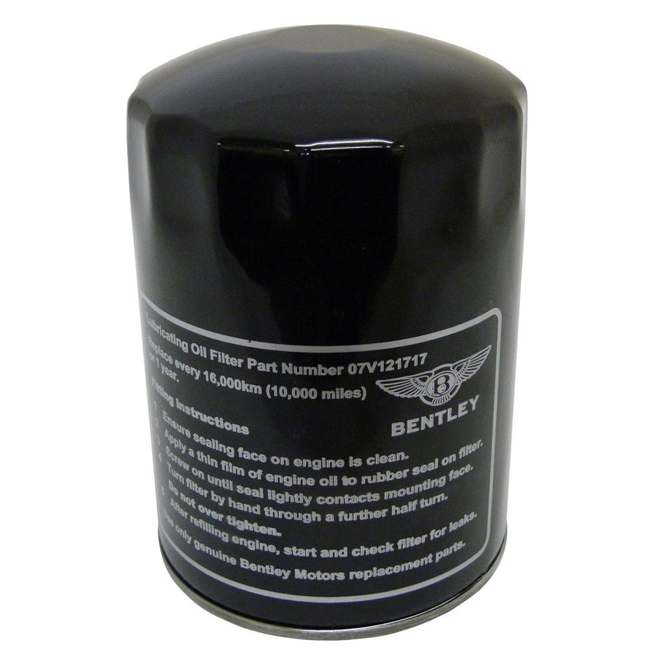 07V121717A Oil Filter Bentley Genuine