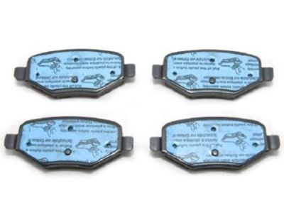 CT4Z2200A Brake Lining Kit Ct4z-2200-a Edg Fbst Ford Aftermarket