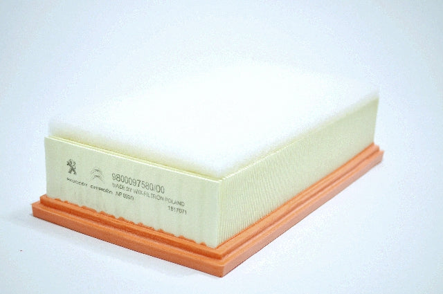9800097580 Air Filter Peugeot Genuine