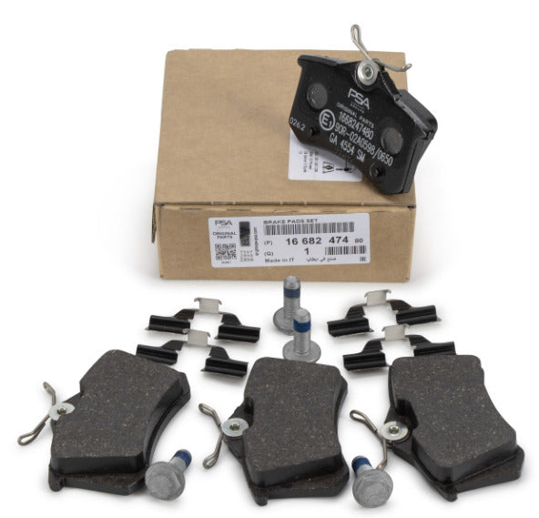 1668247480 Rear Brake Pad Peugeot Genuine