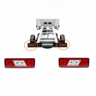 6L2Z13404CA Rear RH Tail Lamp Ford Aftermarket