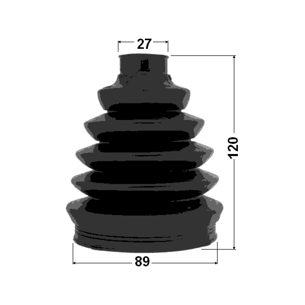 2117P-CA223 Axle Boot Outer Ford Aftermarket