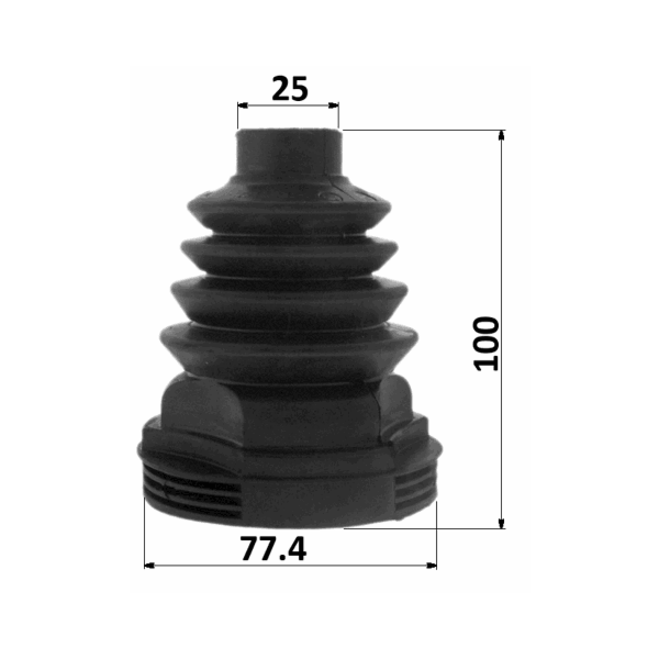 2415LAGIIT Inner Axle Boot Peugeot Aftermarket