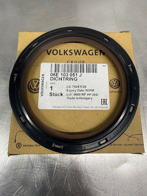 06E103051J Rear Seal Audi Genuine