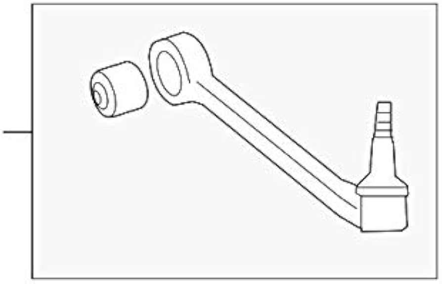 20951301 Front Right Lower Arm GM Aftermarket