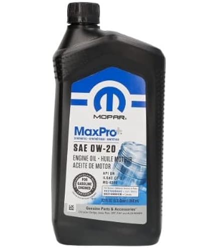 68518204AA 5w30 Engine Oil Quart Mopar Genuine