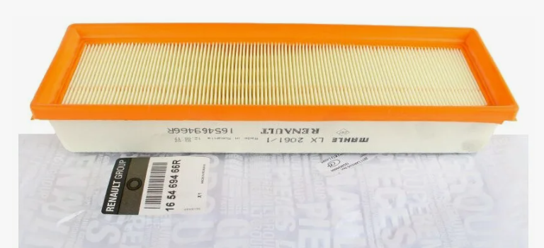 165469466R Air Filter Renault Genuine