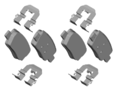 58302Q5A30 Rear Brake Pad KIA Genuine