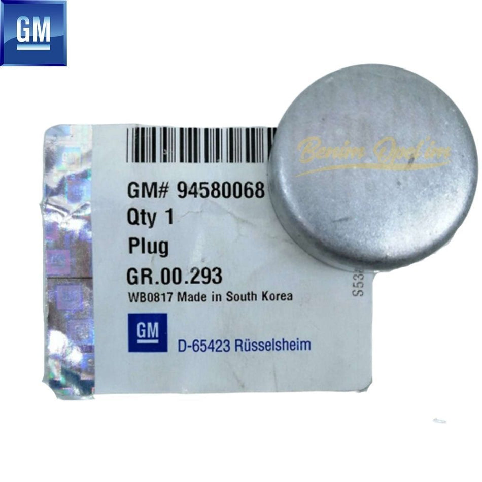 94580068 Plug Engine 36mm GM Genuine