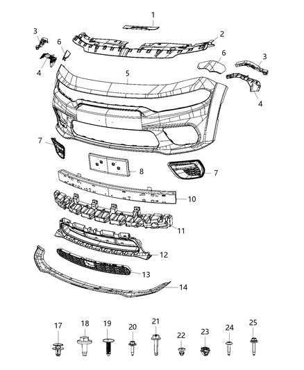 68226530AF Upper Panel Mopar Aftermarket