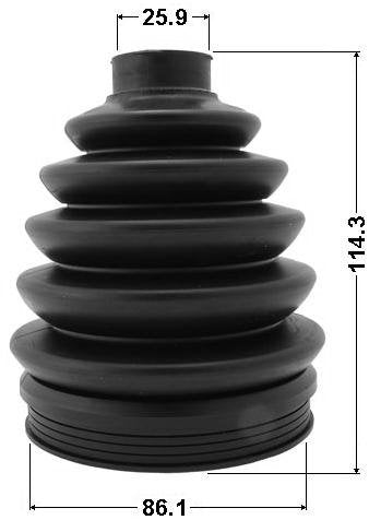 1K0498203 Inner Axle Boot Volkswagen Aftermarket