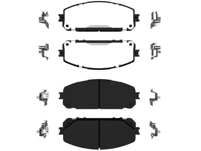 68212327AD Front Brake Pad Mopar Aftermarket