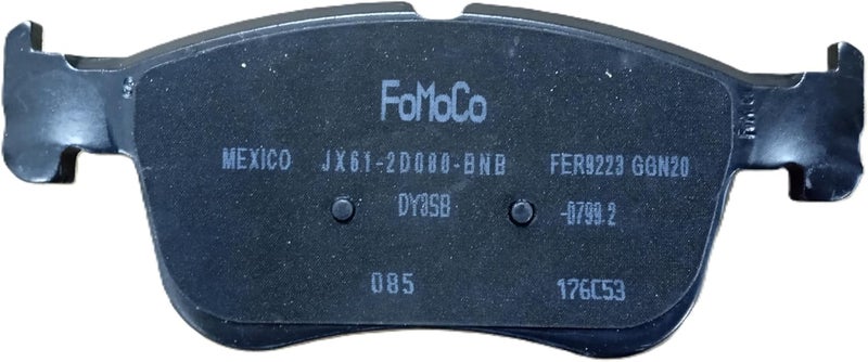 NZ6Z2001A Front Pad Escape Ctc Jx6z Ford Genuine