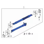 ML3Z4602M Propeller Shaft Ford Genuine
