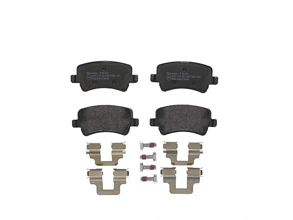 LR043714 Caliper Brake Pad Kit Land Rover Aftermarket