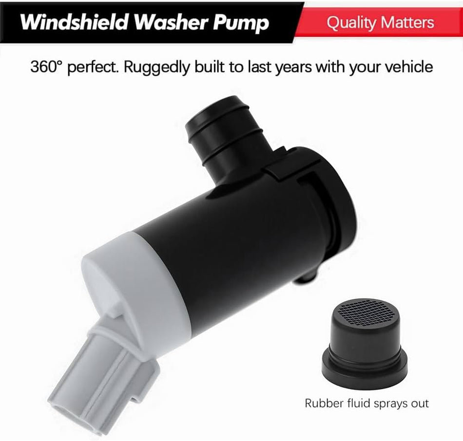 8C3Z17664A Washer Pump Ford Genuine