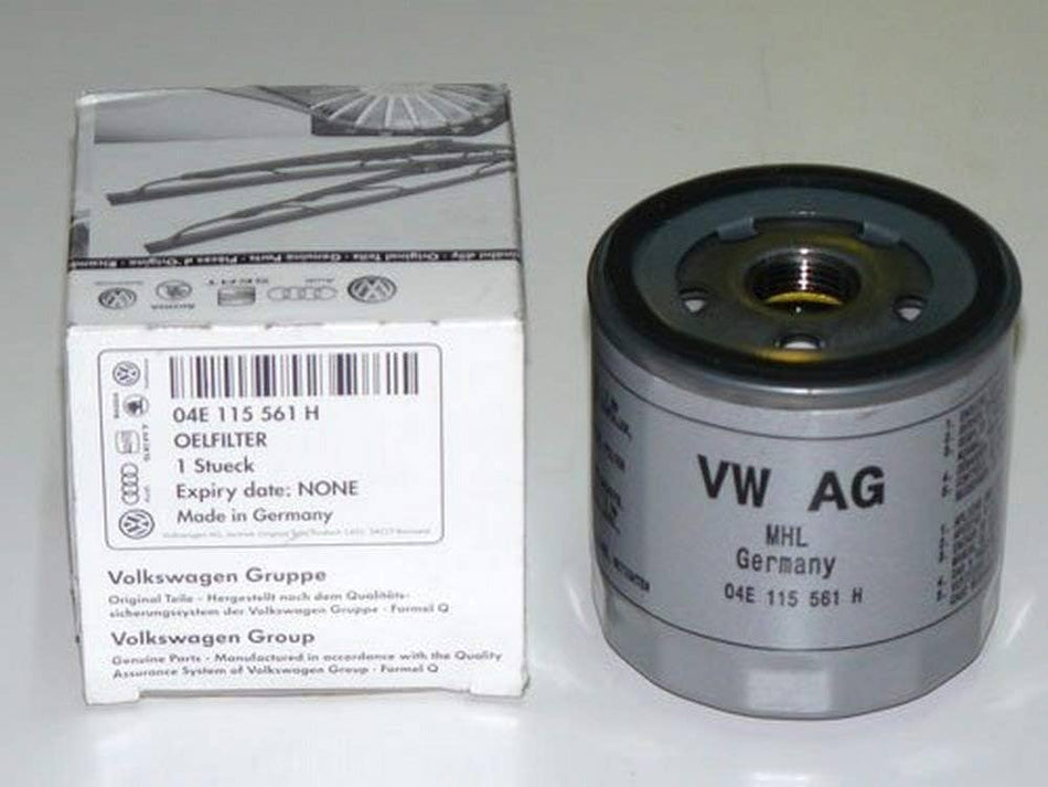 04E115561H Oil Filter Audi Genuine