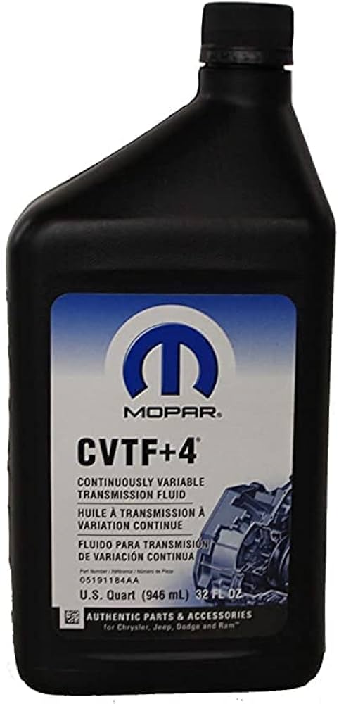5191184AA Cvt Transmission Fluid Ltr Cvtf Mopar Genuine