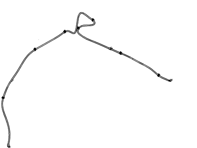 DR3Z17K605A Hose Windshield Washer GM Genuine