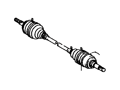 4341012B00 Front Right Hand Axle Toyota Aftermarket