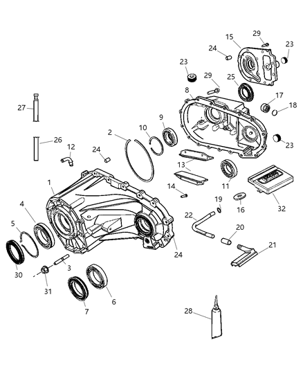 5143733AA Oil Seal Mopar Genuine
