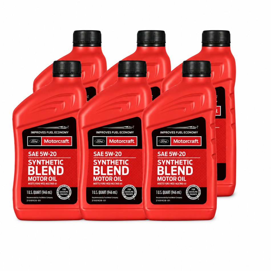 BUNDLE OFFER 5W20 1 Liter X 6 Pcs Engine Oil Motorcraft Ford Genuine