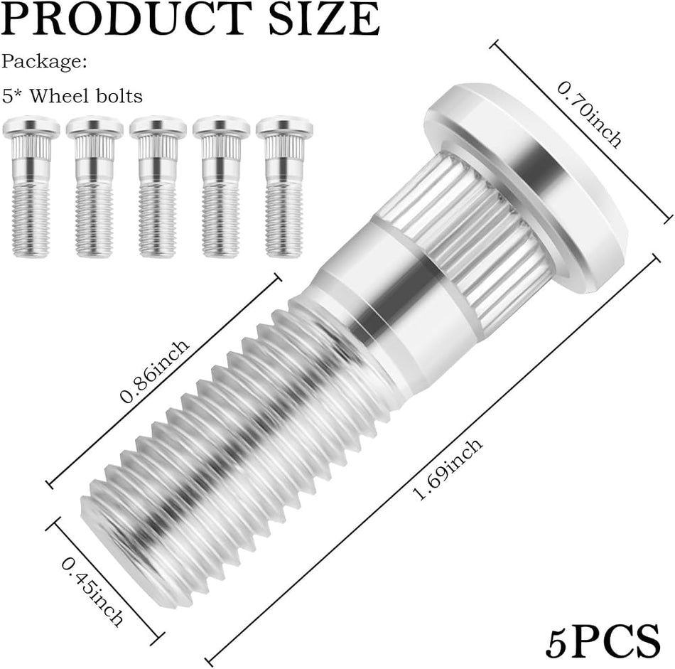 90113S5H005 Wheel Stud Honda Genuine