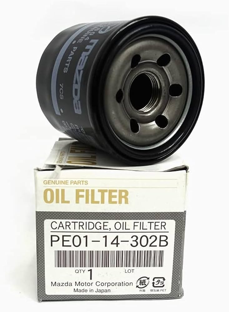 PE0114302B Oil Filter Mazda Genuine