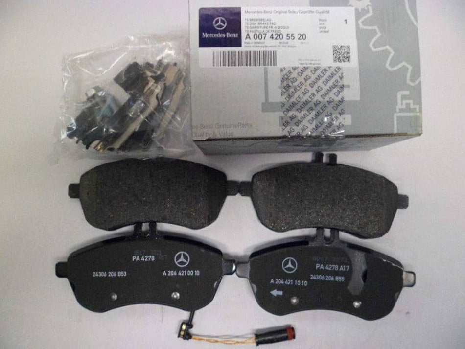 A0074205520 Front Pad Mercedez Benz Genuine