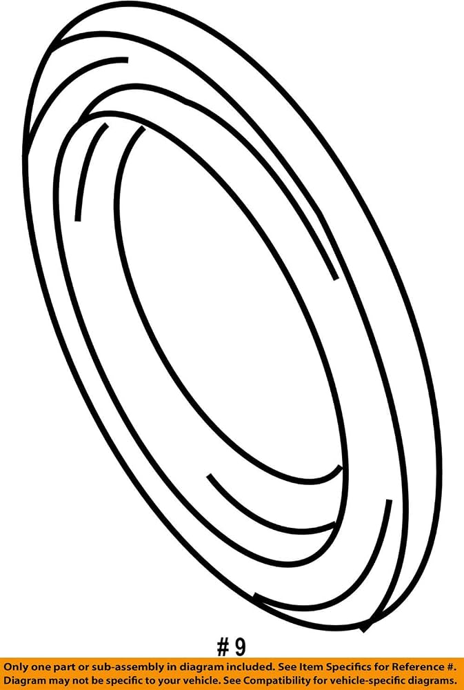 68146583AA Axle Seal Mopar Aftermarket