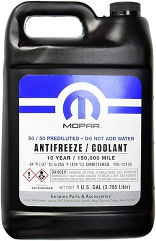 6816349AB Coolant Mopar Genuine