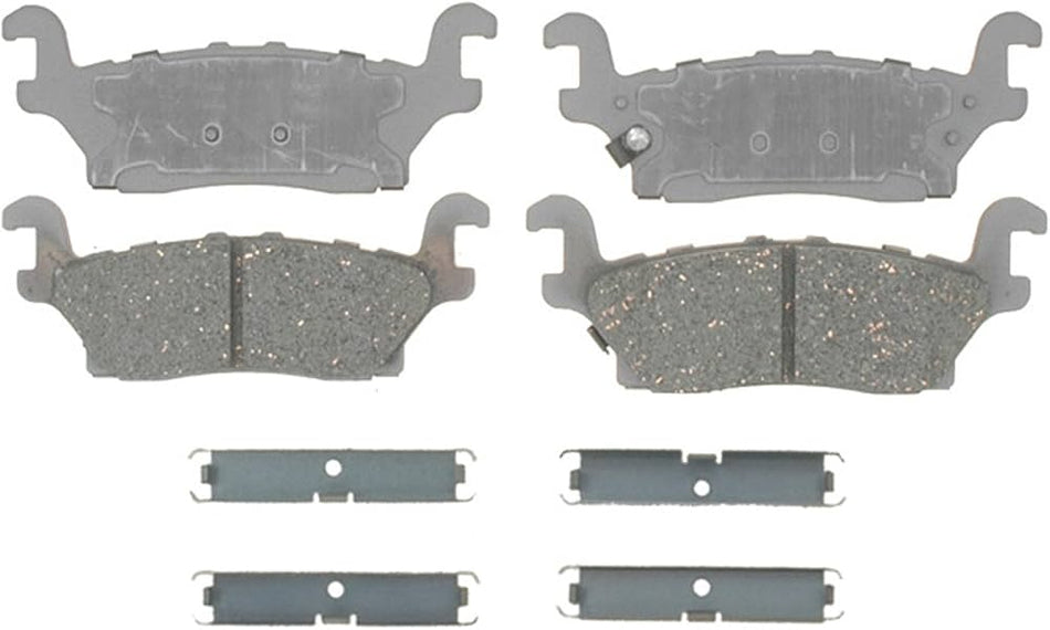 14D1120CH Brake Pad Hummer H3 Rear Acdelco GM Genuine