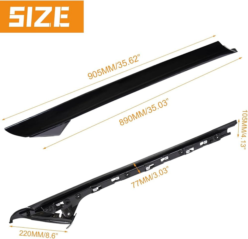 EB5Z7803137BA Pillar Inner Strip LH Fusion Ford Aftermarket