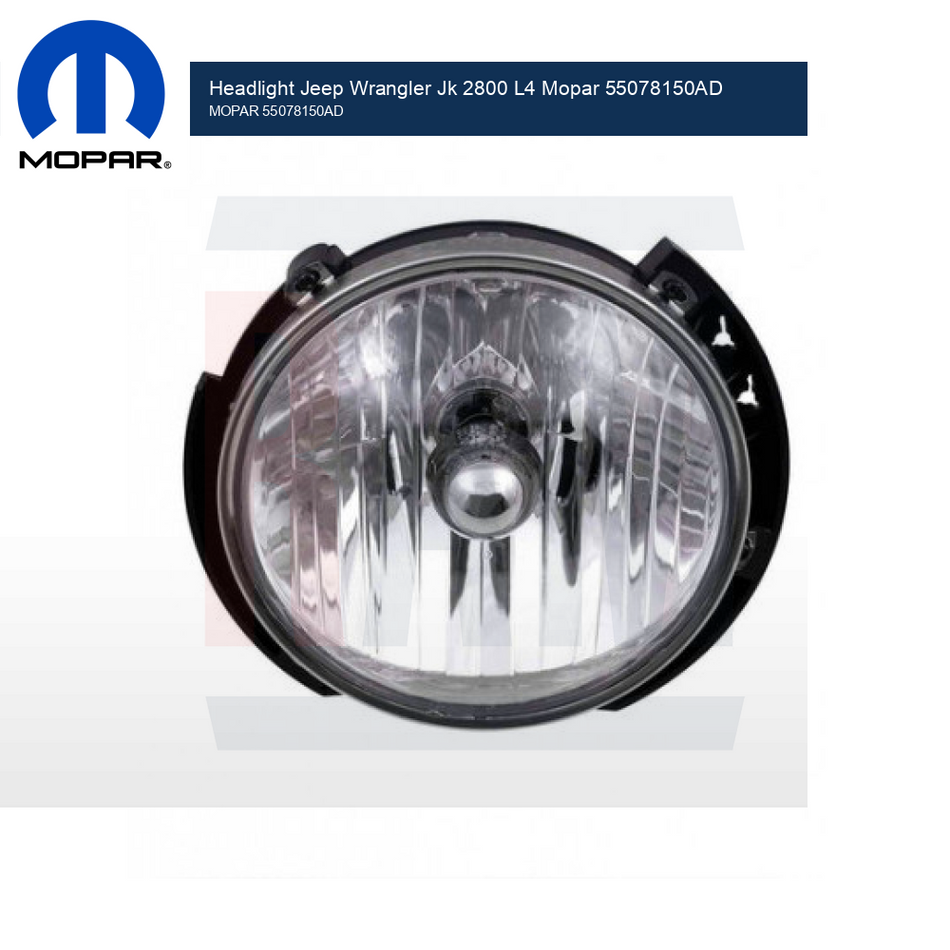 55078150AD Headlight Mopar Genuine