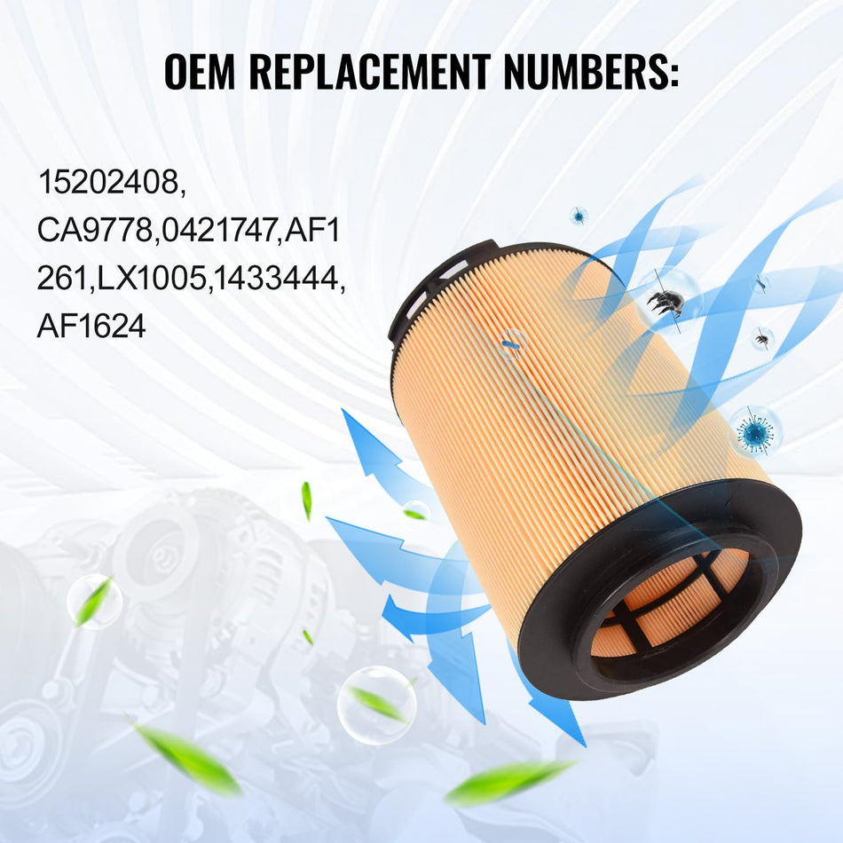 15202408 Air Filter Mp Chevrolet-silverado- GM Aftermarket