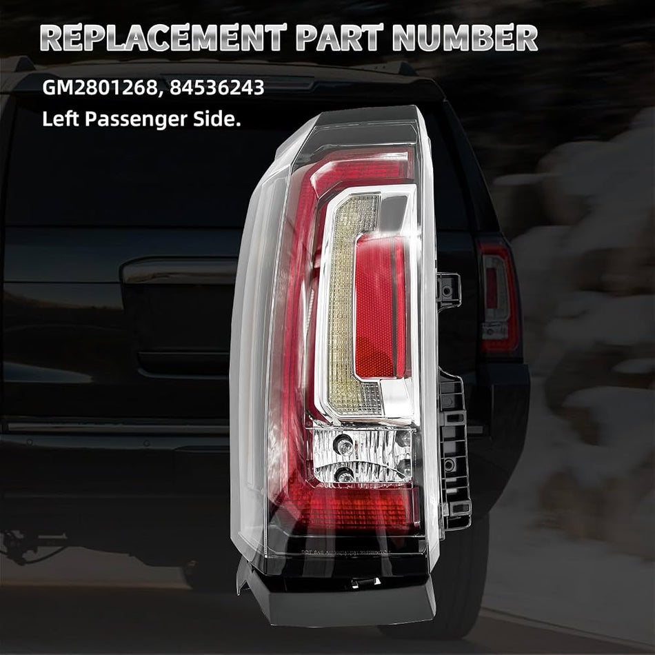 84536242 Raer Tail Tampleft Light GM Aftermarket