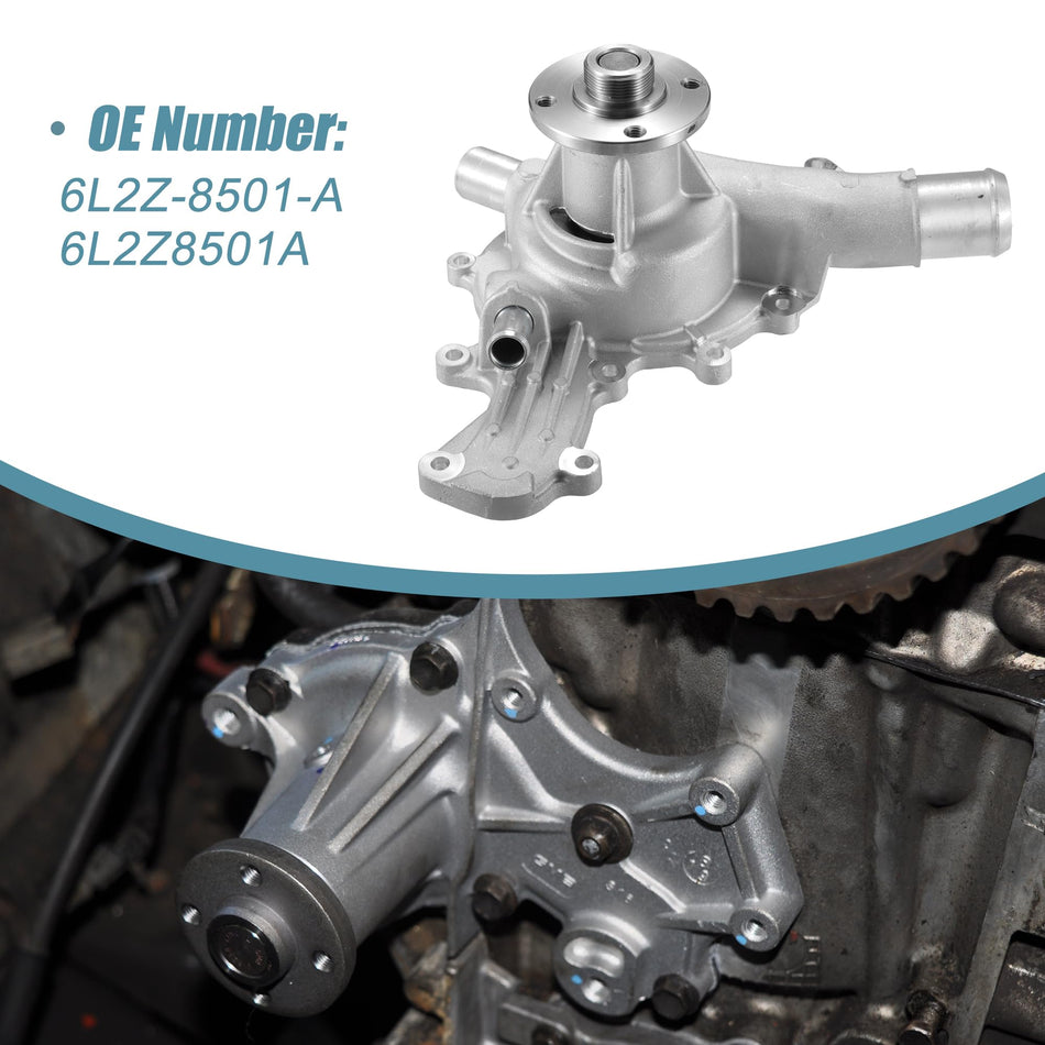 6L2Z8501A Coolant Water Pump Ford Aftermarket