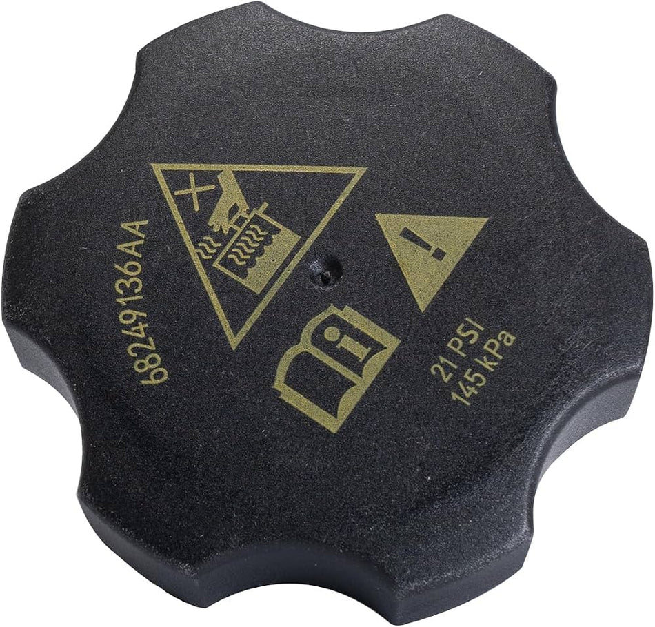 68249136AA Coolant Tank Cap Chero Mopar Genuine