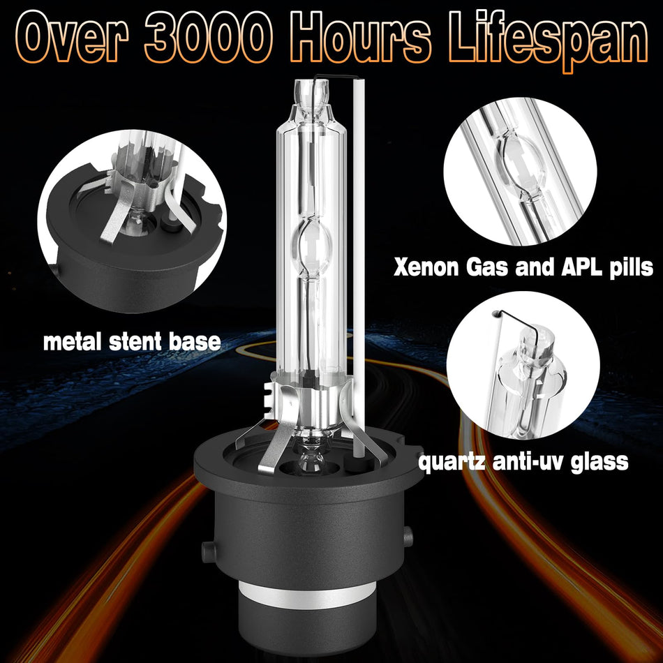 D4S Hid Xenon Super Vision Sahara Cool Bulb Aftermarket