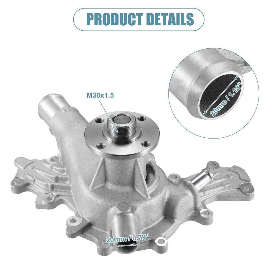6L2Z8501A Water Pump Ford Genuine
