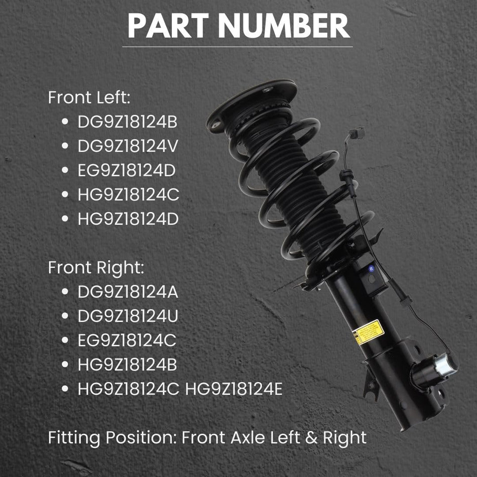 DG9Z18124D Front Left Shock Absorber Ford Aftermarket