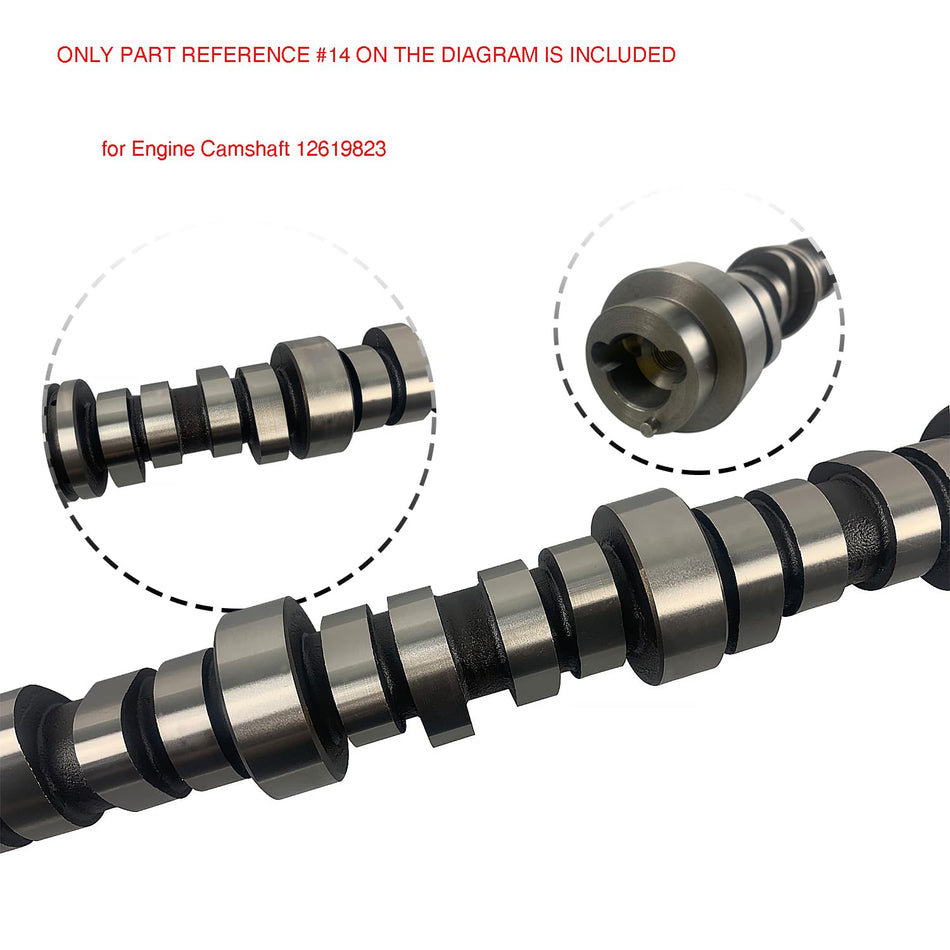 12619823 Camshaft Assembly GM Genuine
