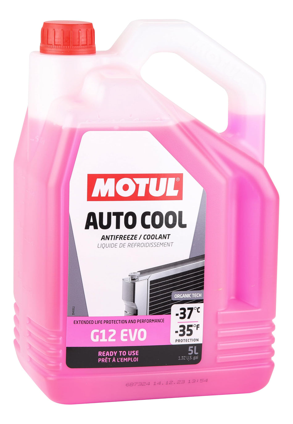 Motul coolant Antifreeze 5l Motul Service Parts