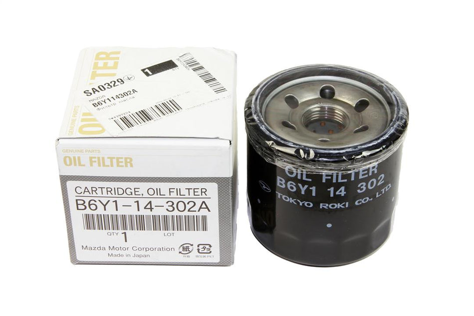 B6Y114302A Oil Filter Mazda Genuine