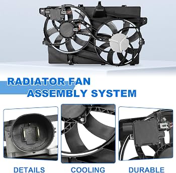 7T4Z8C607B Radiator Fan Ford Aftermarket