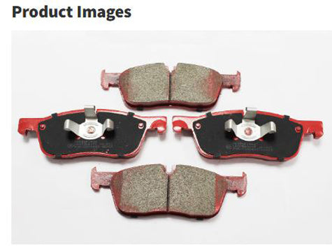 LR090689 Brake Pad Rear Velar Bb0 Land Rover Aftermarket
