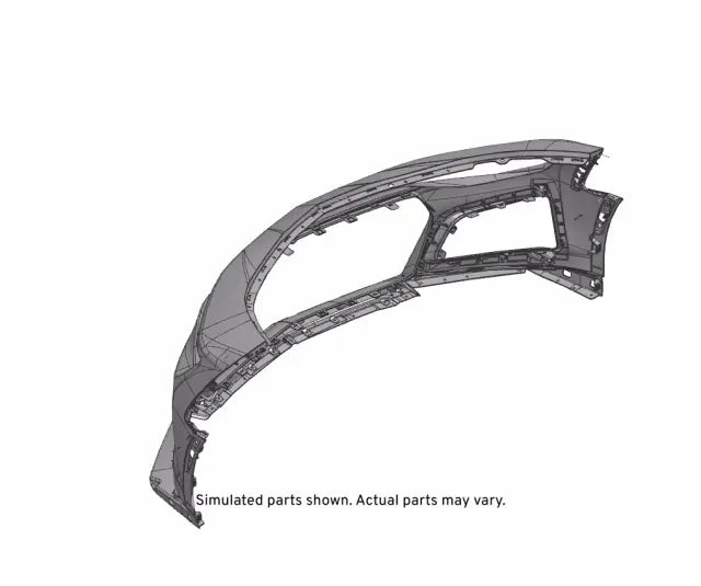 84380528 Front Bumper GM Aftermarket