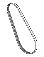 LR100931 Belt Rear Evq Land Rover Aftermarket