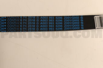 A0039936296 Engine Belt Mercedes Benz Mercedes Benz Genuine